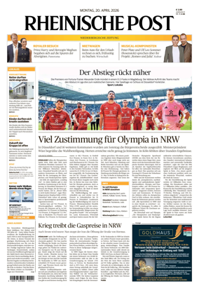 Cover of Rheinische Post Mettmann
