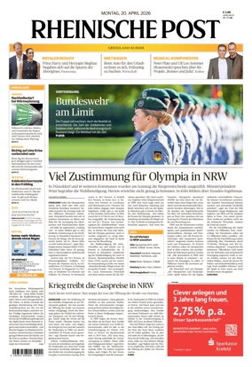Cover of Rheinische Post Viersen