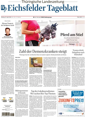 Cover of Thuringische Landeszeitung (Eichsfeld)