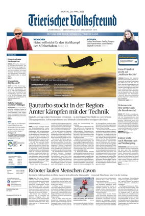 Cover of Trierischer Volksfreund