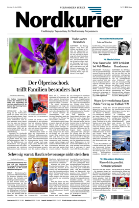 Cover of Vorpommern Kurier (Jarmen Loitz)