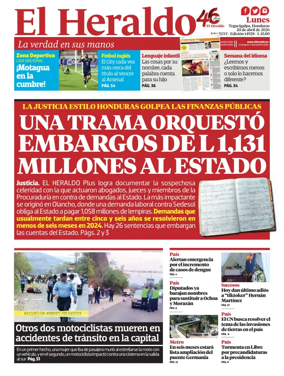 Cover of Diario El Heraldo
