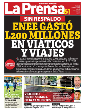 Cover of Diario La Prensa