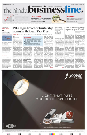 Cover of BusinessLine (Delhi)
