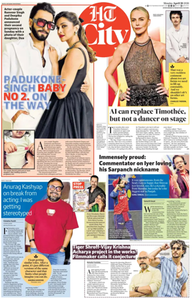 Cover of Hindustan Times (Chandigarh) - City