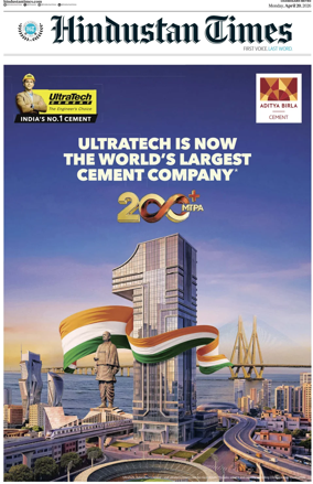 Cover of Hindustan Times (Chandigarh)