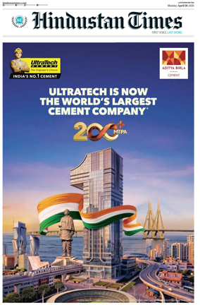 Cover of Hindustan Times (Lucknow)