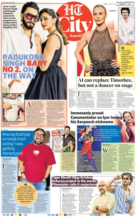 Cover of Hindustan Times (Ranchi) - Live