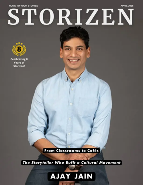 Cover of Storizen Magazine