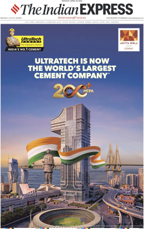 Cover of The Indian Express