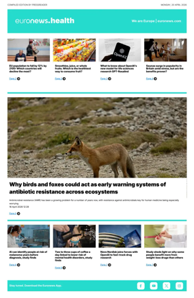 Cover of Euronews Health (English) Compiled Edition