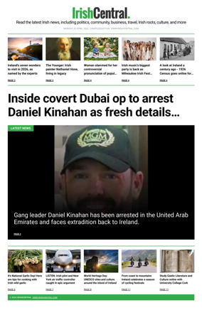 Cover of Irish Central