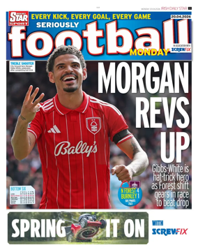 Cover of Irish Daily Star - Fanatic