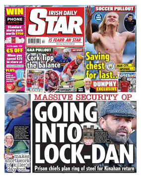 Cover of Irish Daily Star
