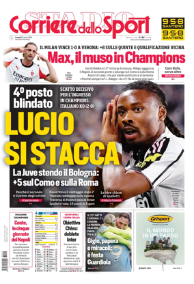 Cover of Corriere dello Sport (Lombardia)