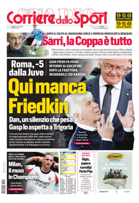 Cover of Corriere dello Sport (Roma)