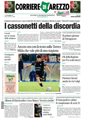 Cover of Corriere di Arezzo