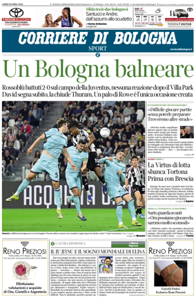 Cover of Corriere di Bologna
