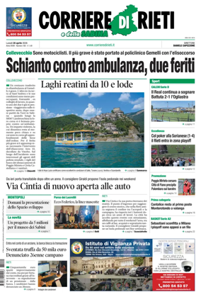 Cover of Corriere di Rieti
