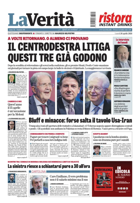 Cover of La Verita (Italia)