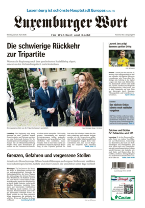 Cover of Luxemburger Wort