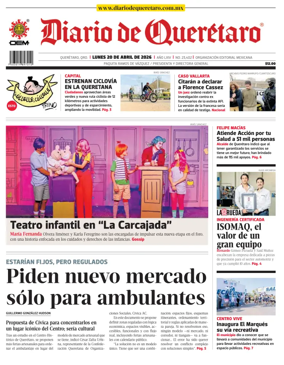 Cover of Diario de Queretaro
