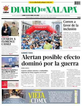 Cover of Diario de Xalapa