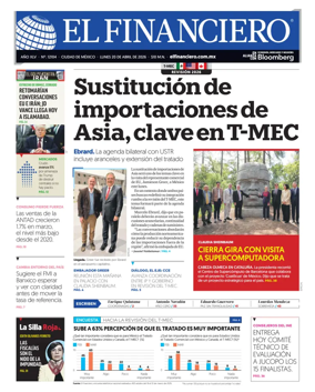 Cover of El Financiero