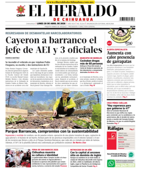 Cover of El Heraldo de Chihuahua