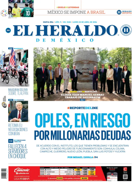Cover of El Heraldo de Mexico