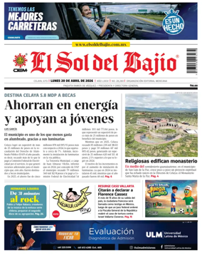 Cover of El Sol de Bajio