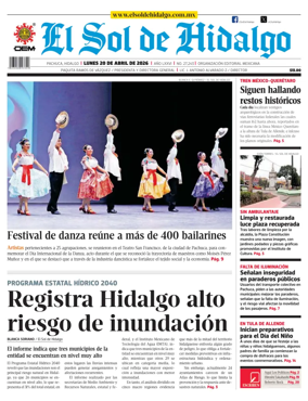 Cover of El Sol de Hidalgo
