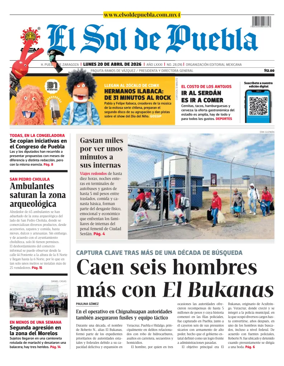 Cover of El Sol de Puebla