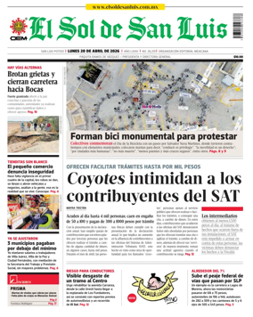 Cover of El Sol de San Luis Potosi
