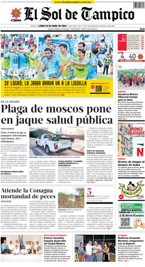 Cover of El Sol de Tampico