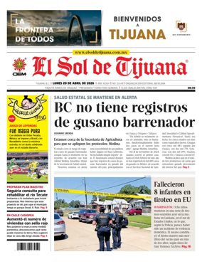 Cover of El Sol de Tijuana