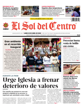 Cover of El Sol del Centro