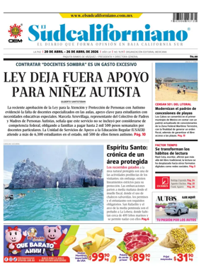 Cover of El Sudcaliforniano
