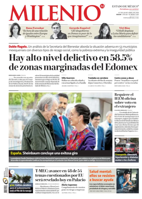 Cover of Milenio Edo de Mexico