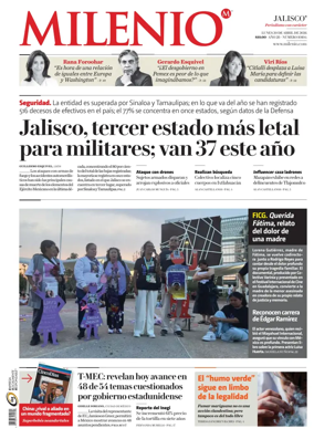 Cover of Milenio Jalisco