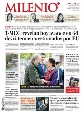 Cover of Milenio Monterrey