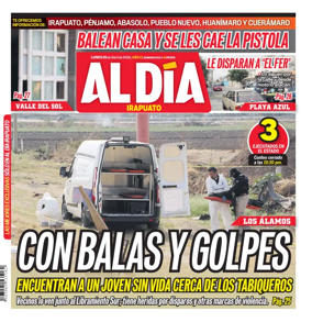 Cover of Periodico Al Dia (Irapuato)