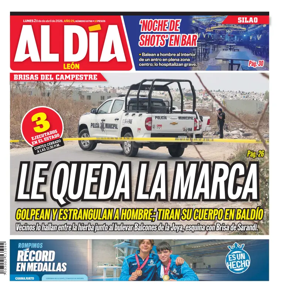 Cover of Periodico Al Dia (Leon)