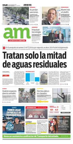 Cover of Periodico AM (Leon)