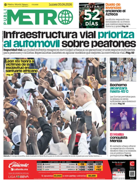 Cover of Publimetro Merida