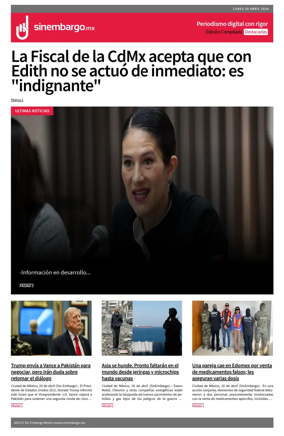 Cover of Sin Embargo destacadas