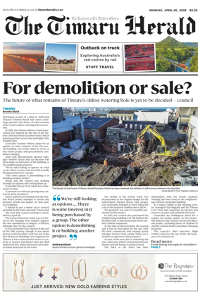 Cover of The Timaru Herald