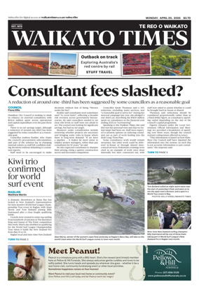 Cover of Waikato Times