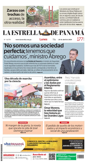 Cover of La Estrella de Panama
