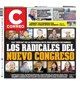 Cover of Diario Correo
